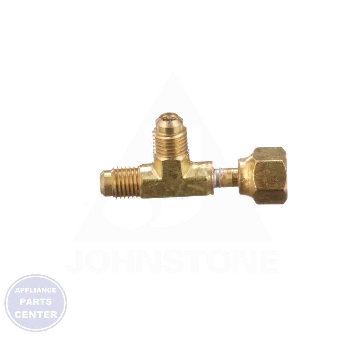 CD9611 "T" Valve - Side view with 1/4" precise connections