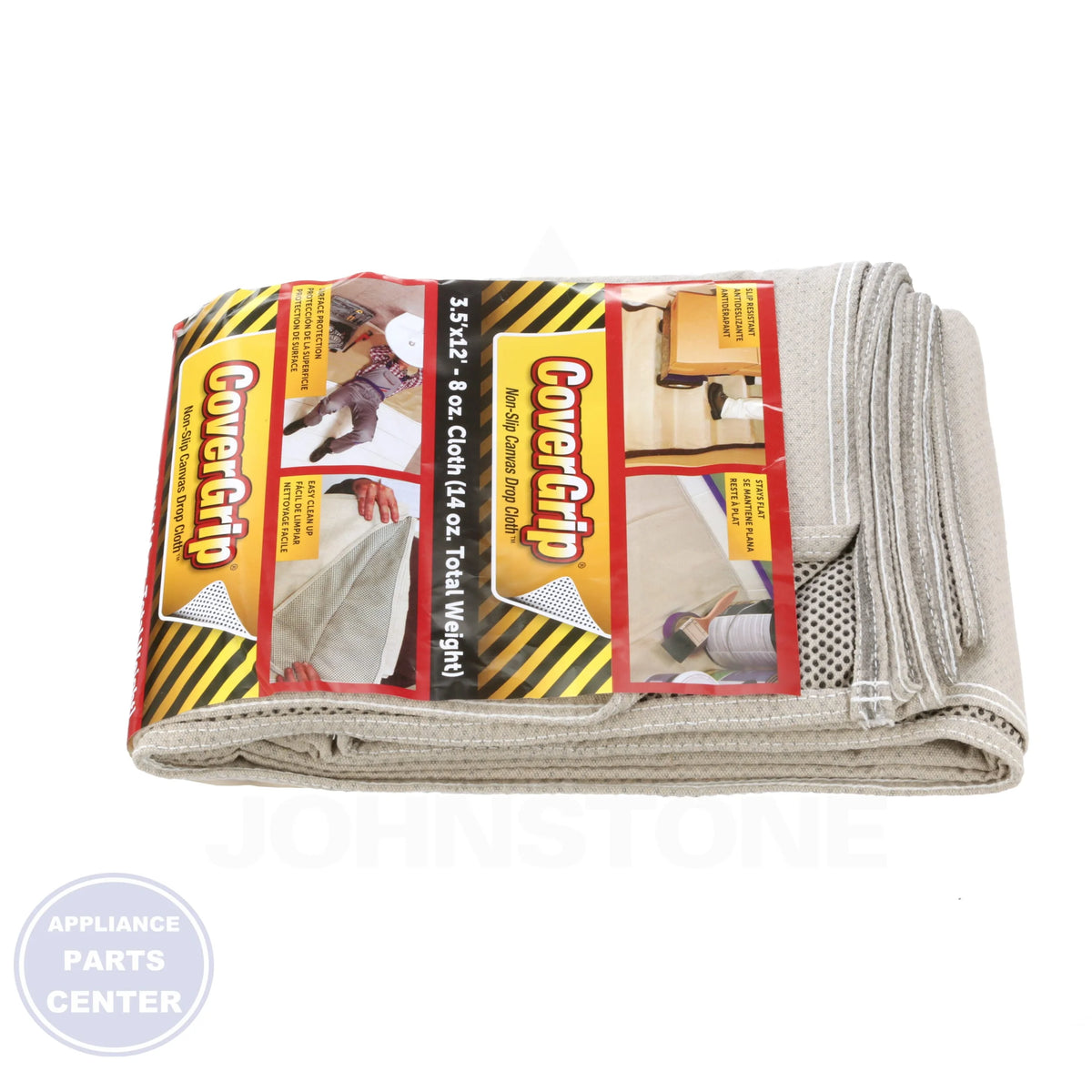 Covergrip CGC3.5X12 - Detailed view of tear-resistant and liquid-resistant features