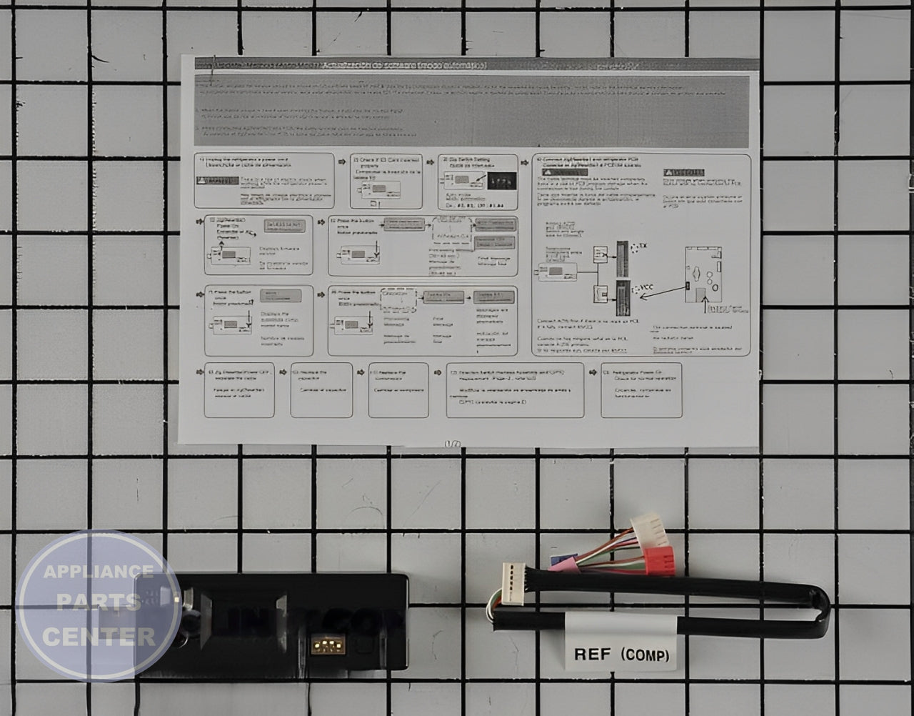 LG TOOLS SWITCH REWRITER ASSEMBLY CJT30000002 - Main view showing Circuit Board for LGE models