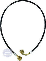 Appliance 12" Black Pressure Control Hose CNTL90-12 - Main view showing flexibility for various models