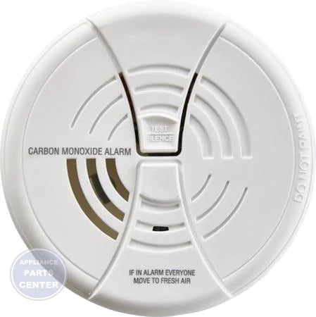 [Brand] CO250B CO Alarm - Main view showing replaceable battery for [specific models]