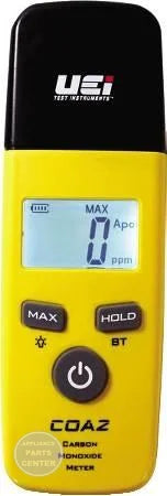 Wireless Carbon Monoxide Detector COA2 - Main view showing compact design for iOS and Android devices