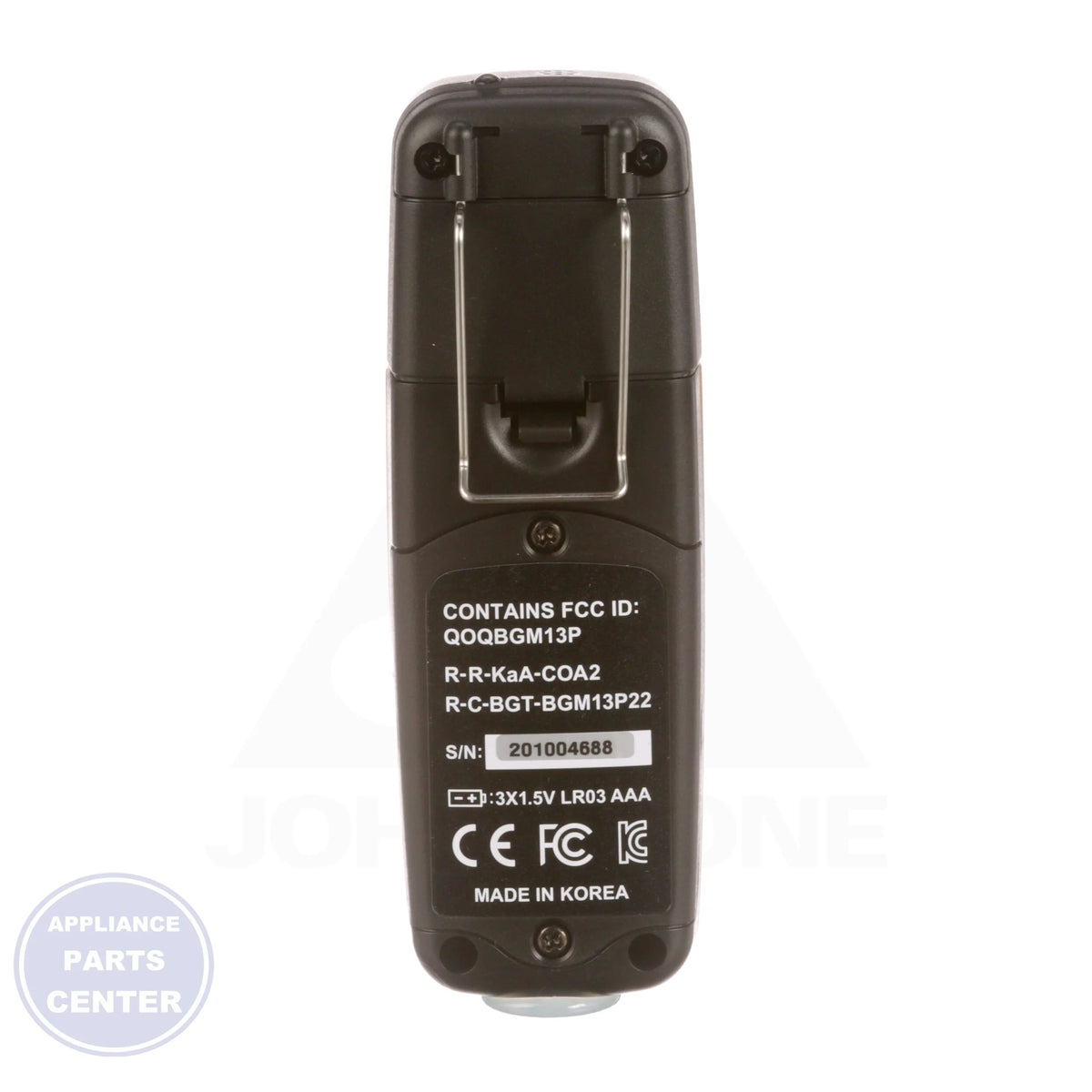 Wireless Carbon Monoxide Detector COA2 - Side view with 0 to 999 PPM measurement