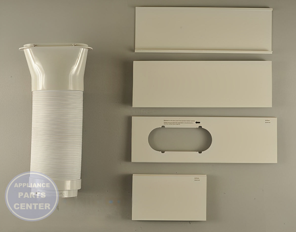 Duct Assembly COV31735401 - Side view with accurate measurements for a perfect fit