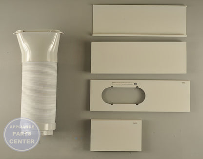 Duct Assembly COV31735401 - Side view with accurate measurements for a perfect fit