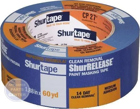 [Brand] Masking Tape CP27 - Main view showing blue crepe tape for [specific models]