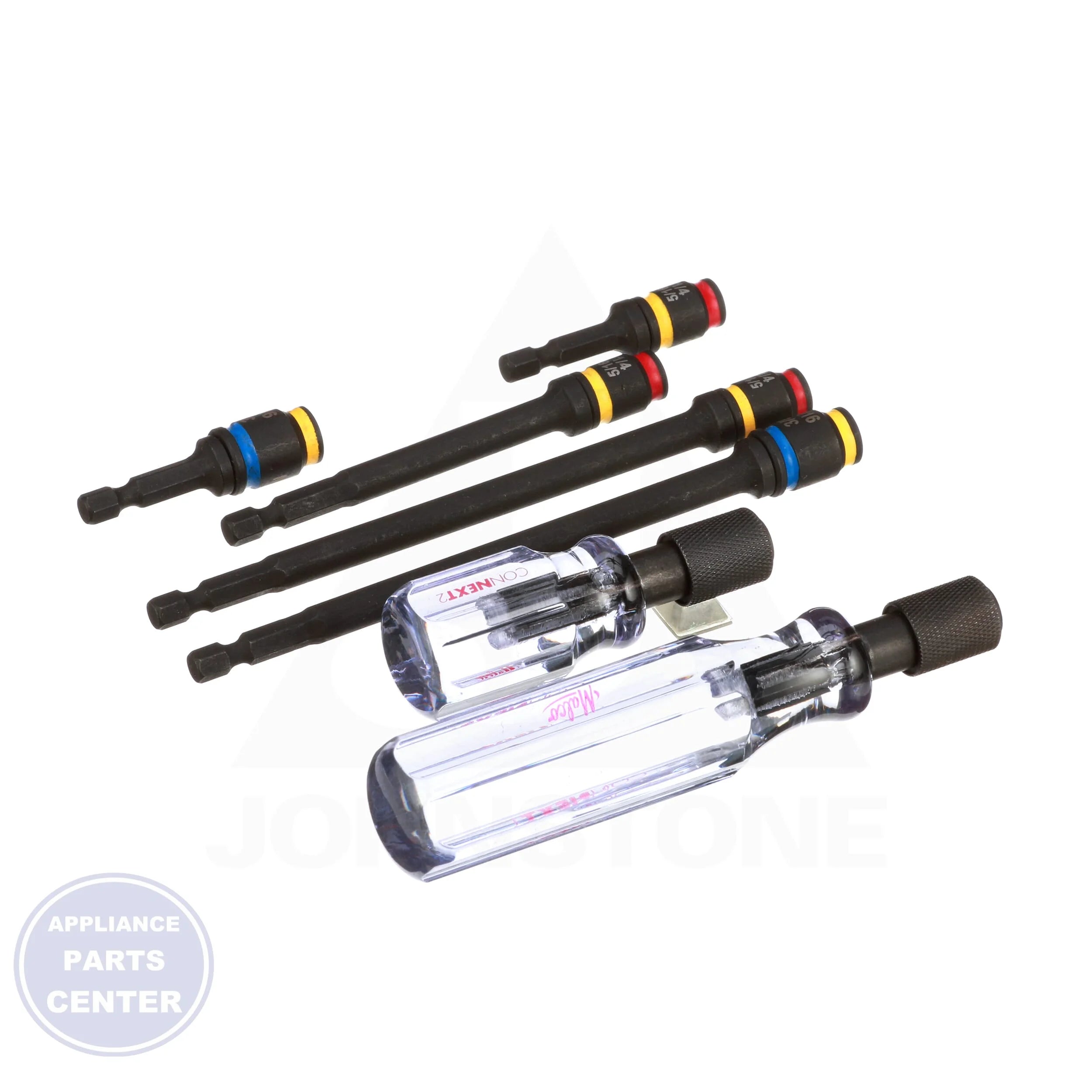 C-RHEX® Dual-Sided Reversible Hex Driver Kit CRHEXKIT2 - Side view with multiple hex sizes and lengths