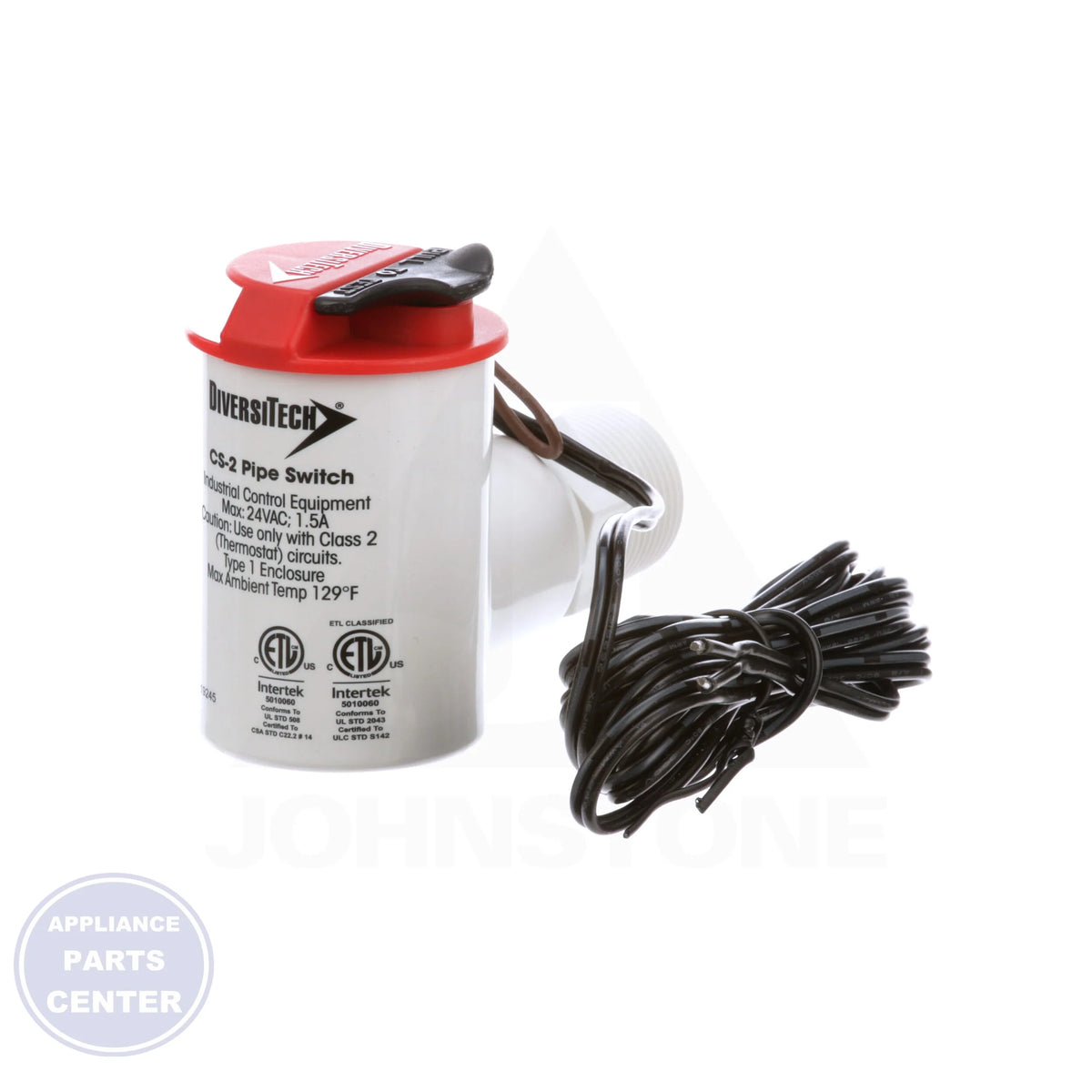 Condensate Switch CS-2 - Detailed view of durable magnetic reed switch operation
