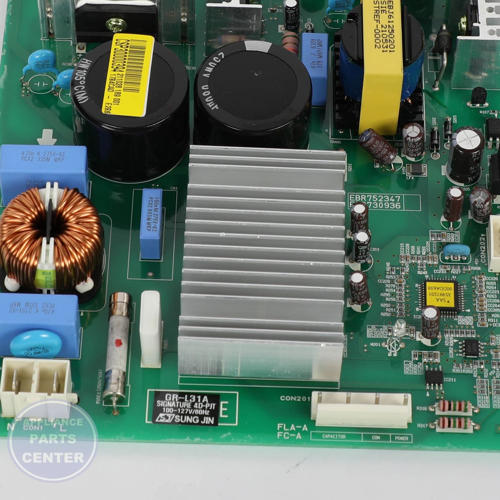 L-G SVC PCB ASSEMBLY,ONBOARDING CSP30000394 - Main view showing circuitry for L-G models