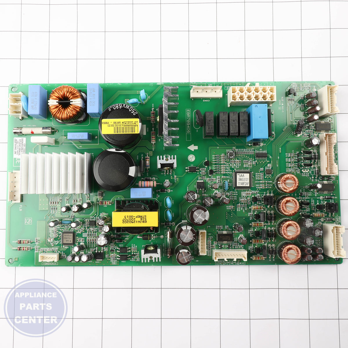L-G SVC PCB ASSEMBLY,ONBOARDING CSP30020904 - Installation in EBR78940613 showing mounting points