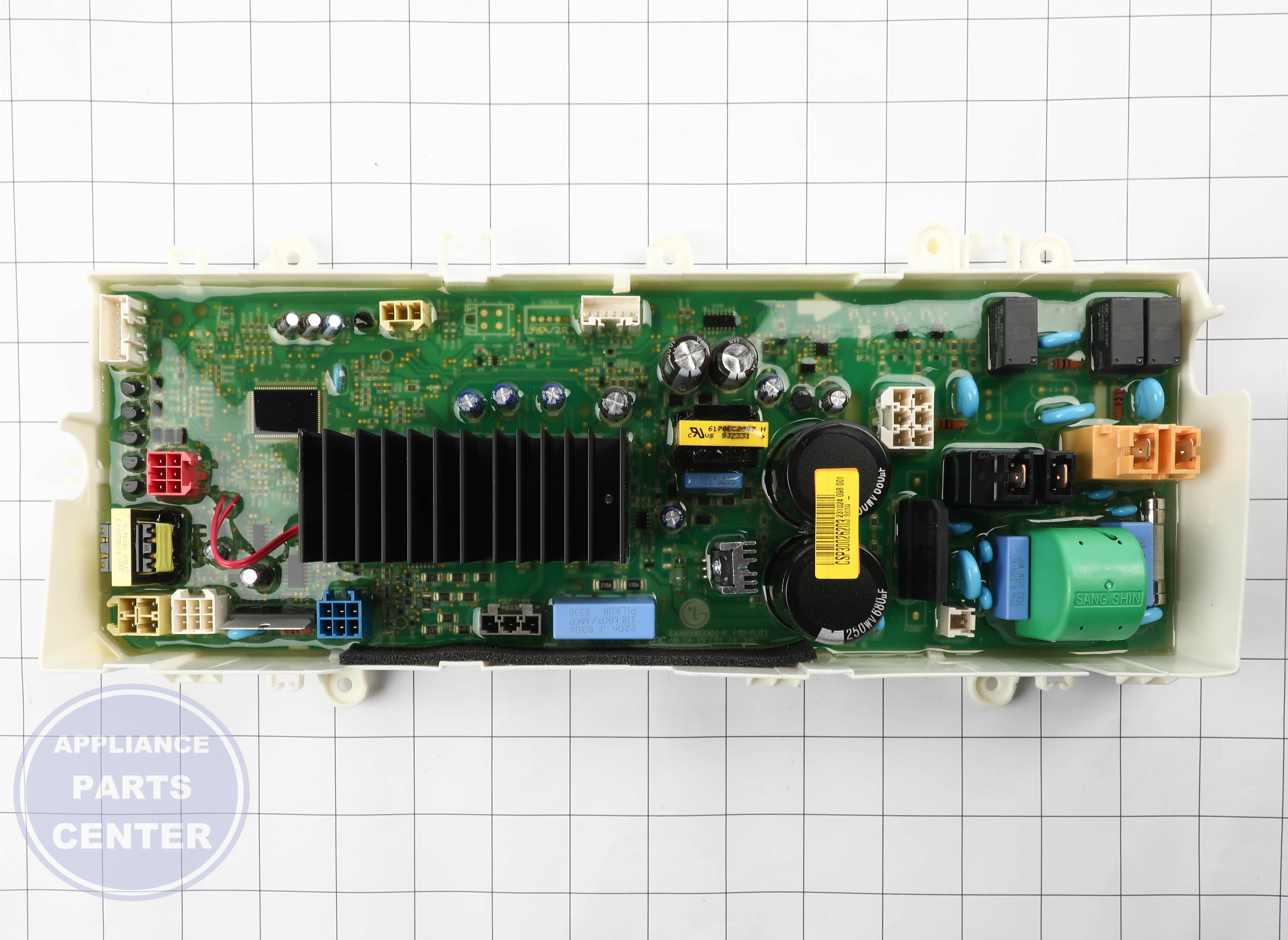L-G SVC PCB ASSEMBLY,ONBOARDING CSP30026203 - Installation in L-G model showcasing mounting points
