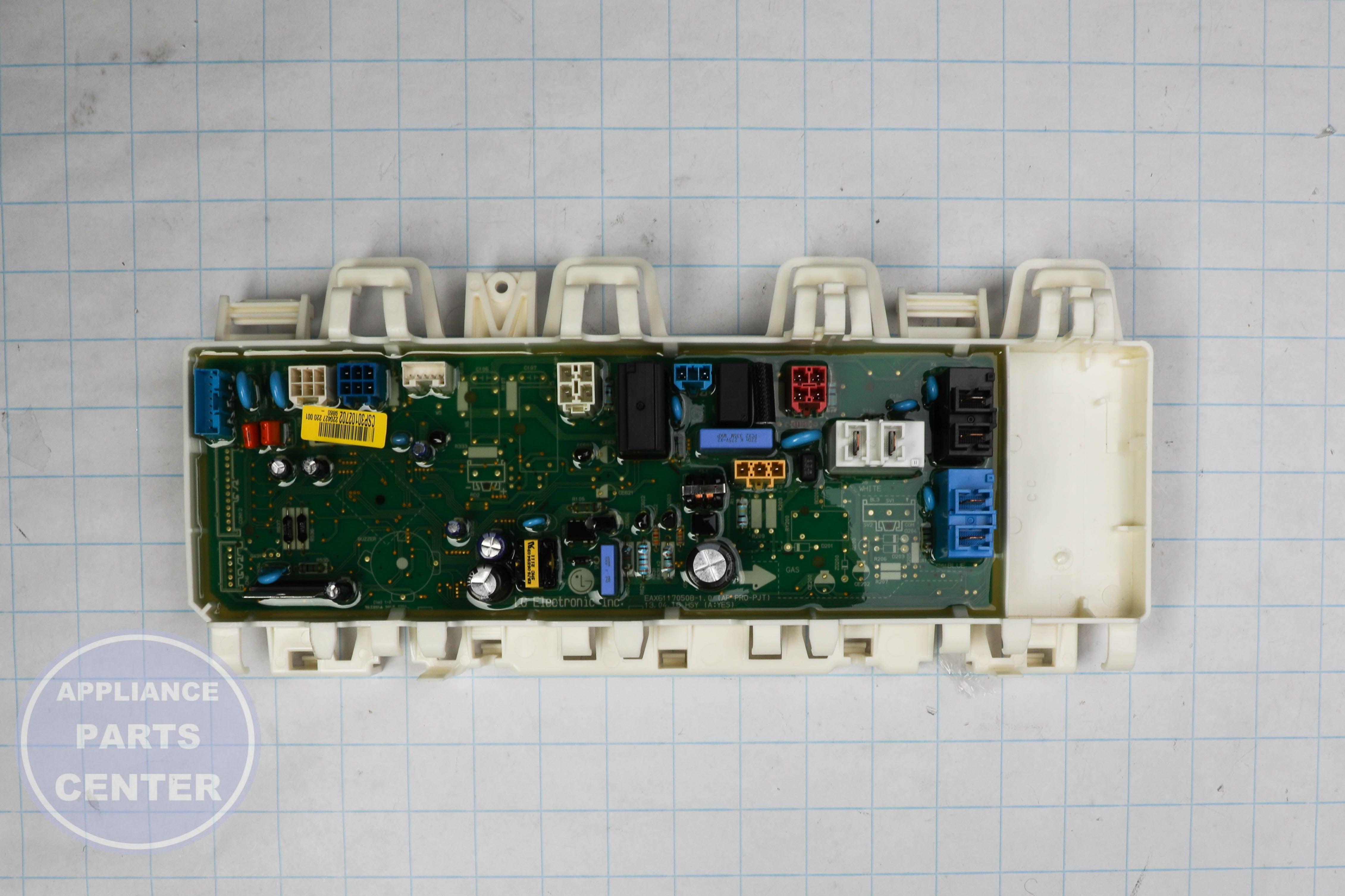 SVC PCB ASSEMBLY,ONBOARDING CSP30102702 - Side view with precise technical specifications