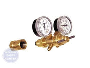 H26-212 Nitrogen/CO2 Regulator with CO2 Adapter CT-475M - Main view showing adjustable piston-style regulator for various models