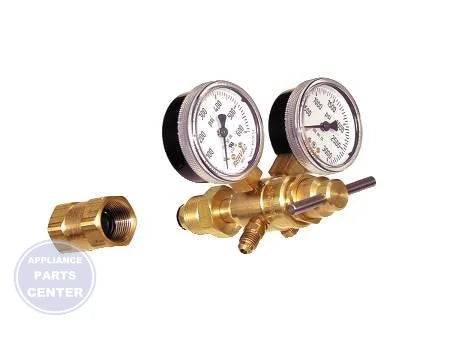 H26-212 Nitrogen/CO2 Regulator with CO2 Adapter CT-475M - Main view showing adjustable piston-style regulator for various models