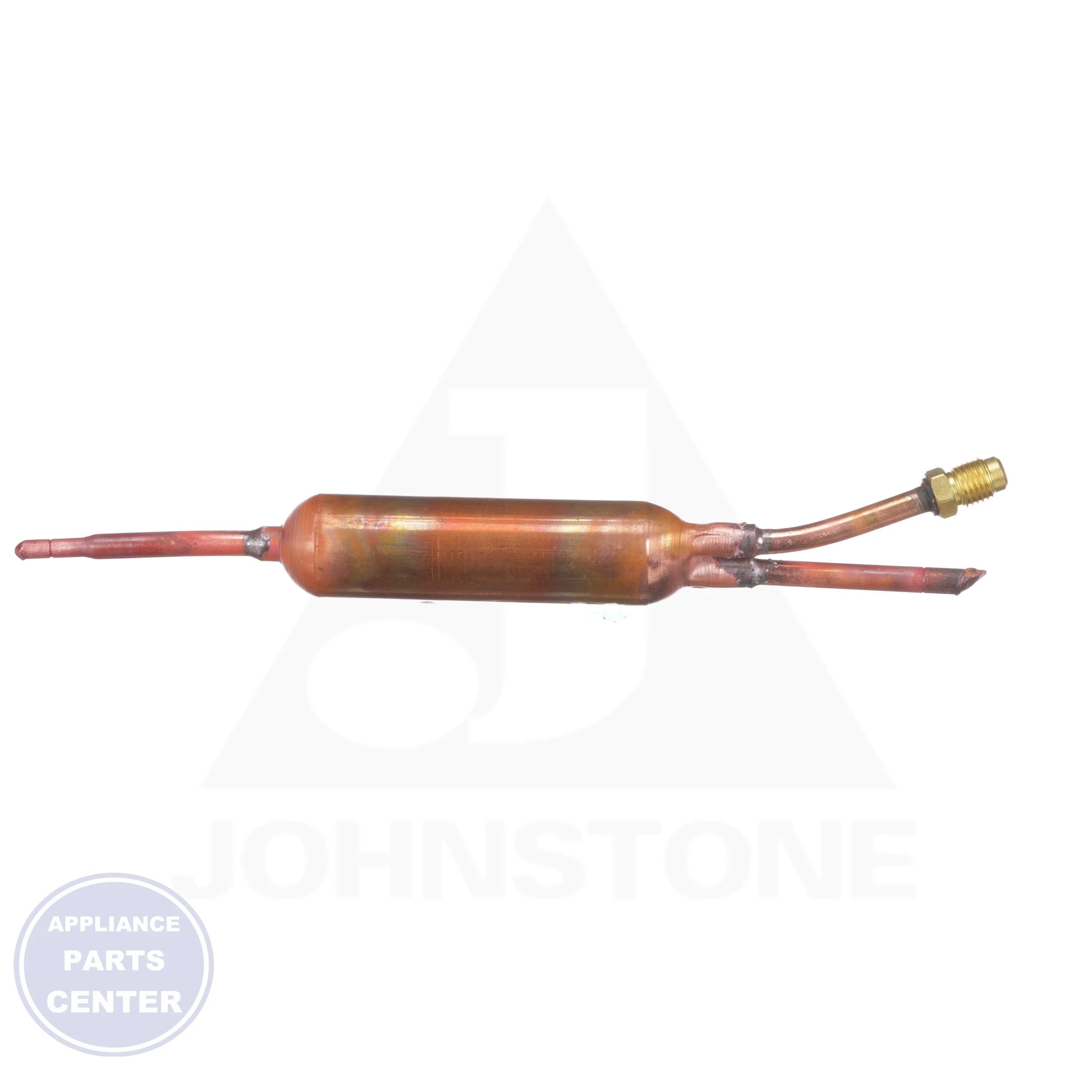 Copper Spun Drier CU-620 - Side view with 9 ½" length measurement