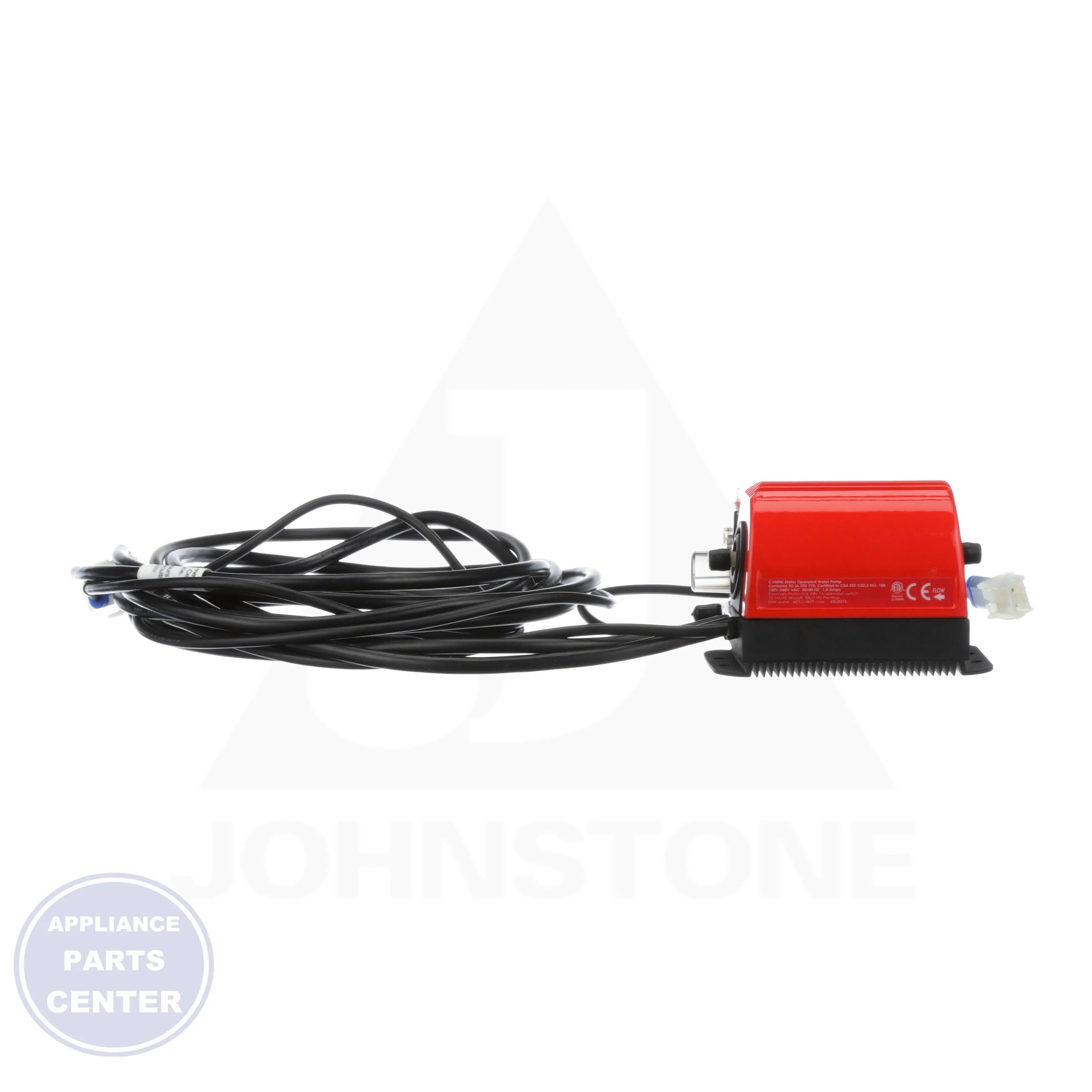 ClearVue™ Mini Pump CVMINI - Side view with 35' lift specs