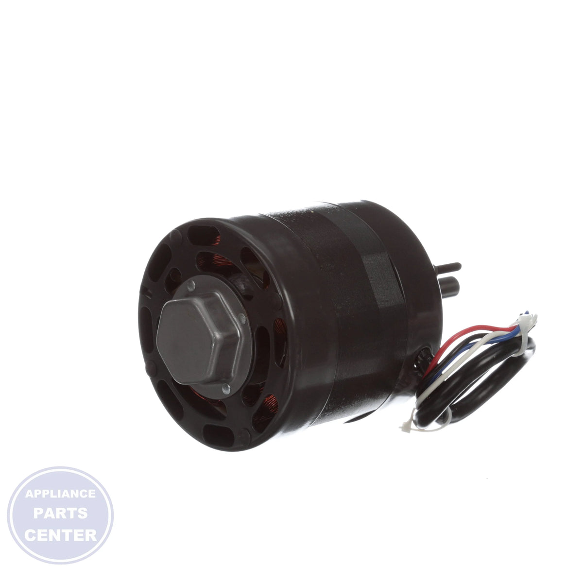 Replacement Fan Motor D1061 - Side view with 35% efficiency and 1/2" shaft diameter