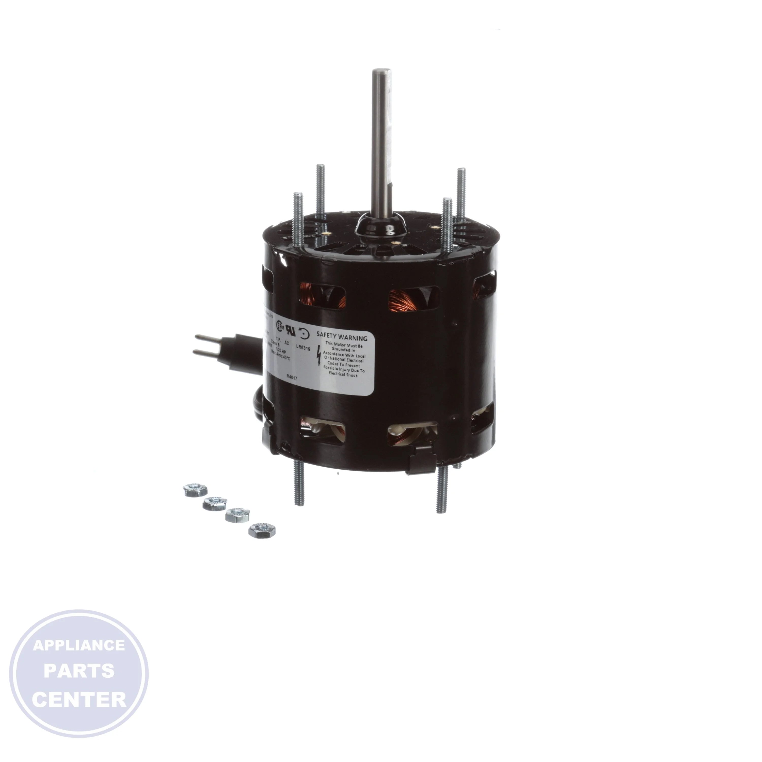 Larkin D1103 - Detailed view of 5/16" Shaft Diameter and 2-1/4" Shaft Length