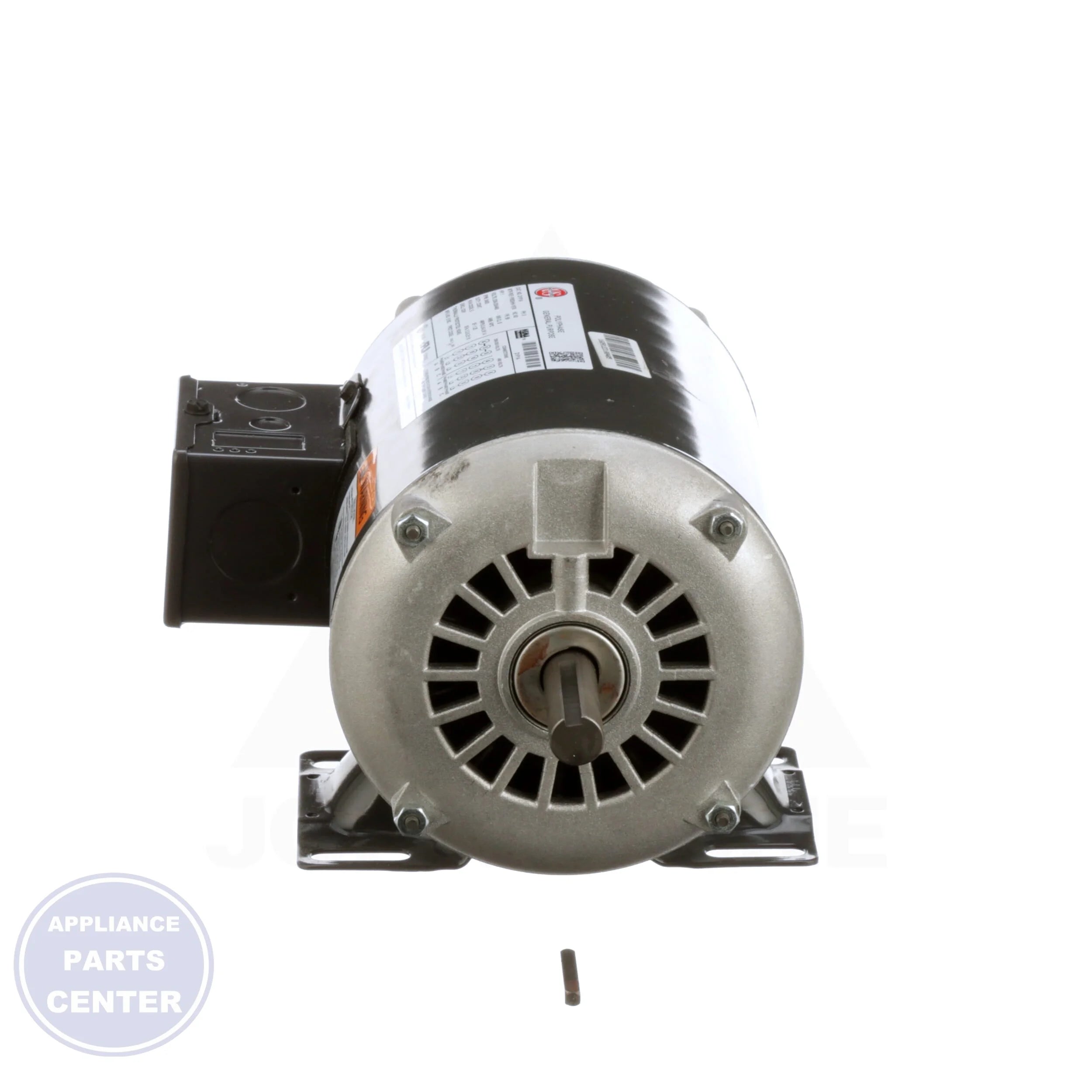 General Purpose Motor D1P1A - Detailed view of 0.625'' x 1.875'' shaft dimensions