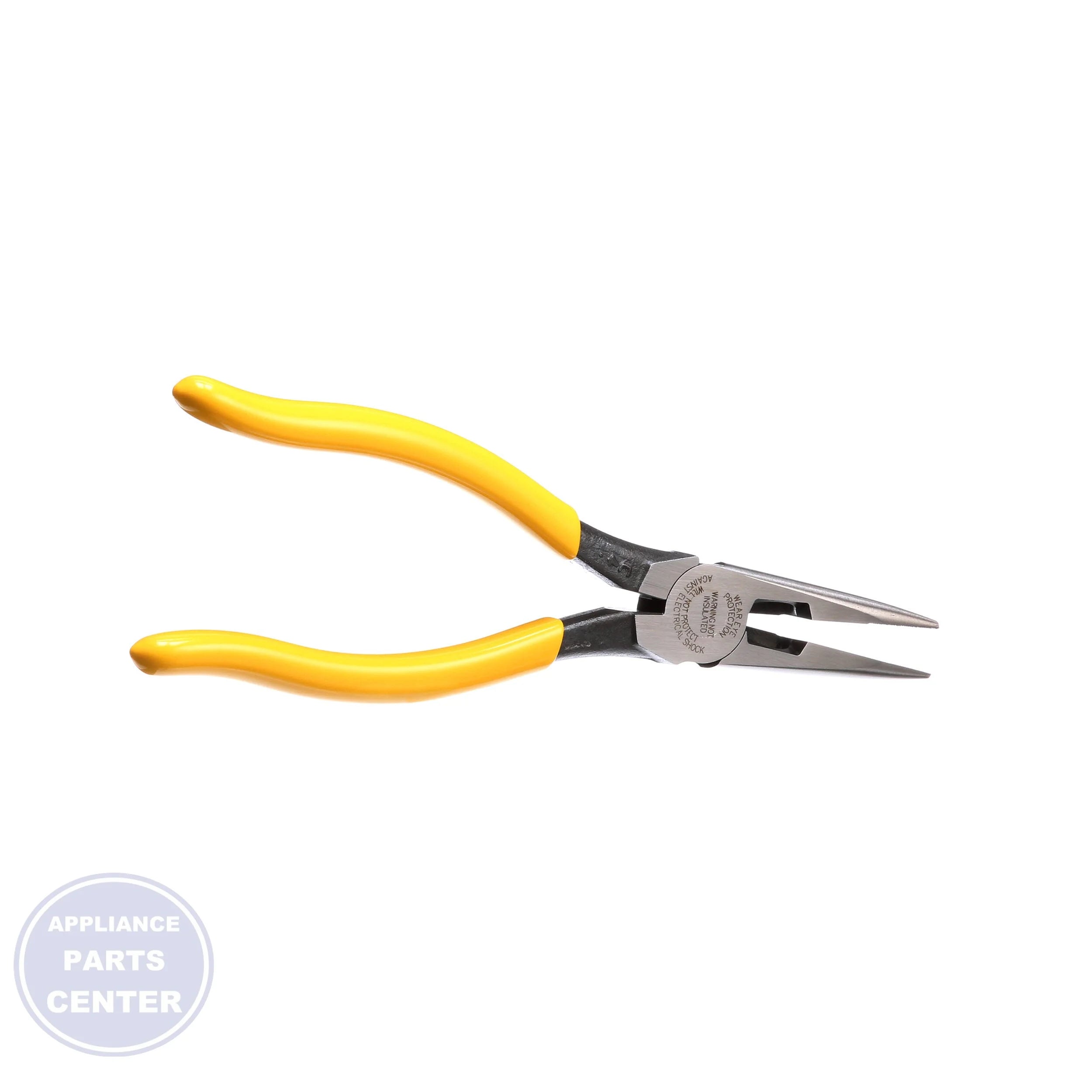 D203-8 Needle Nose Pliers - Side view with 8-5/16" length for versatile use