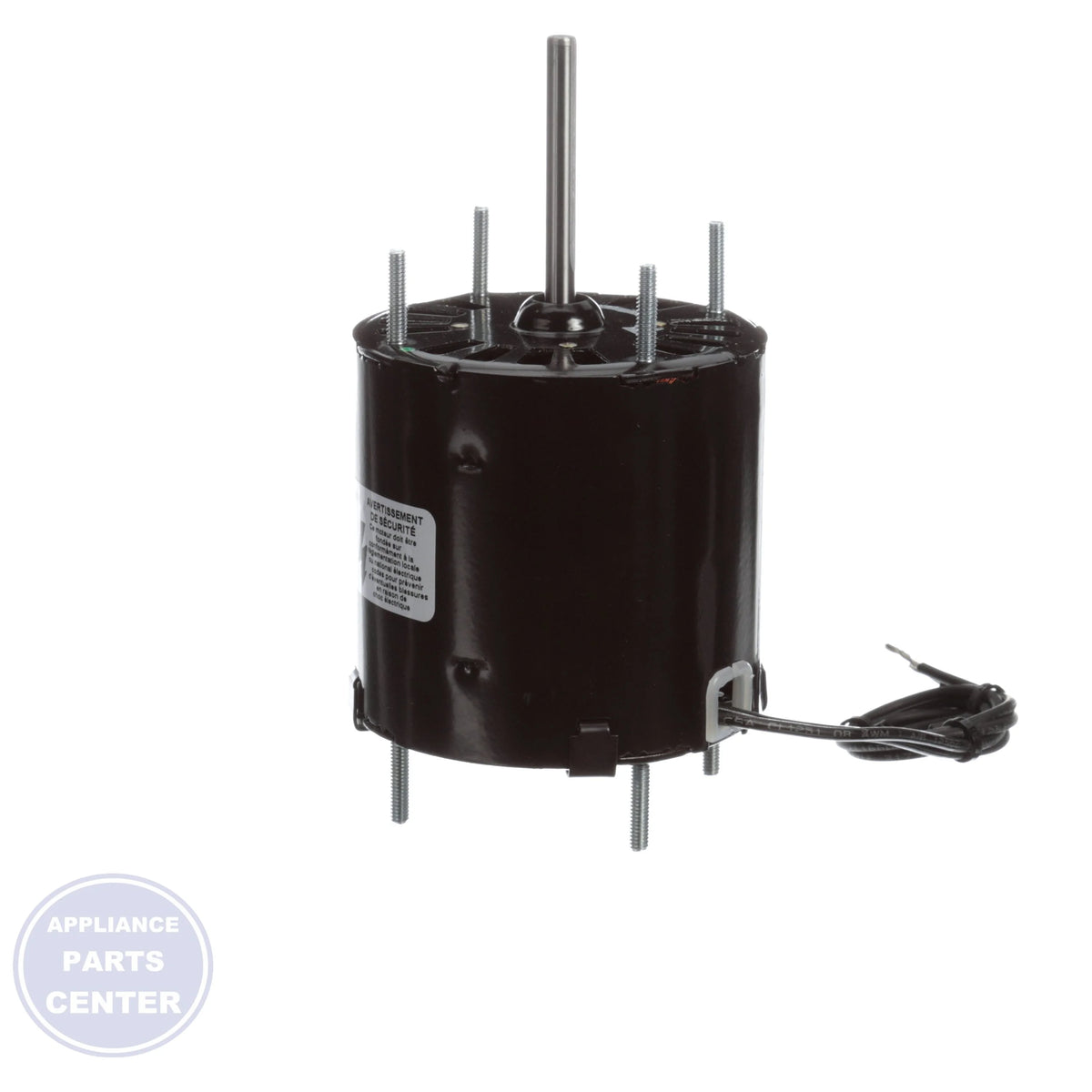 Open Ventilated Motor D210 - Side view with 1/25 HP and 115 volts