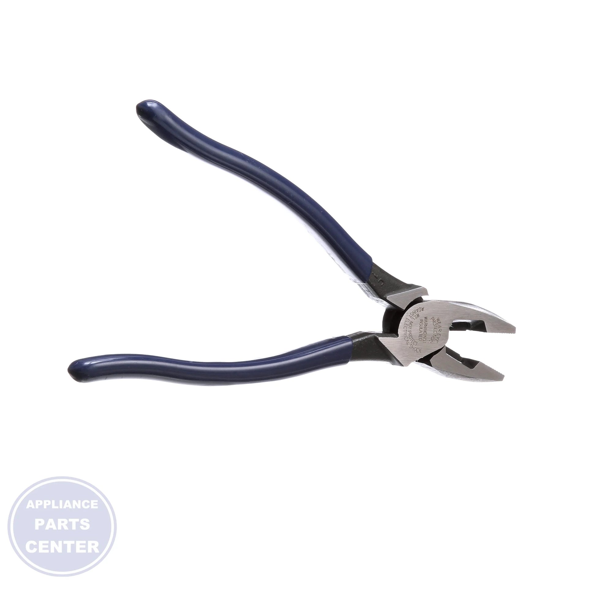 High-Leverage Side-Cutting Lineman's Pliers D213-9NE - Side view with 9-3/8" measurements