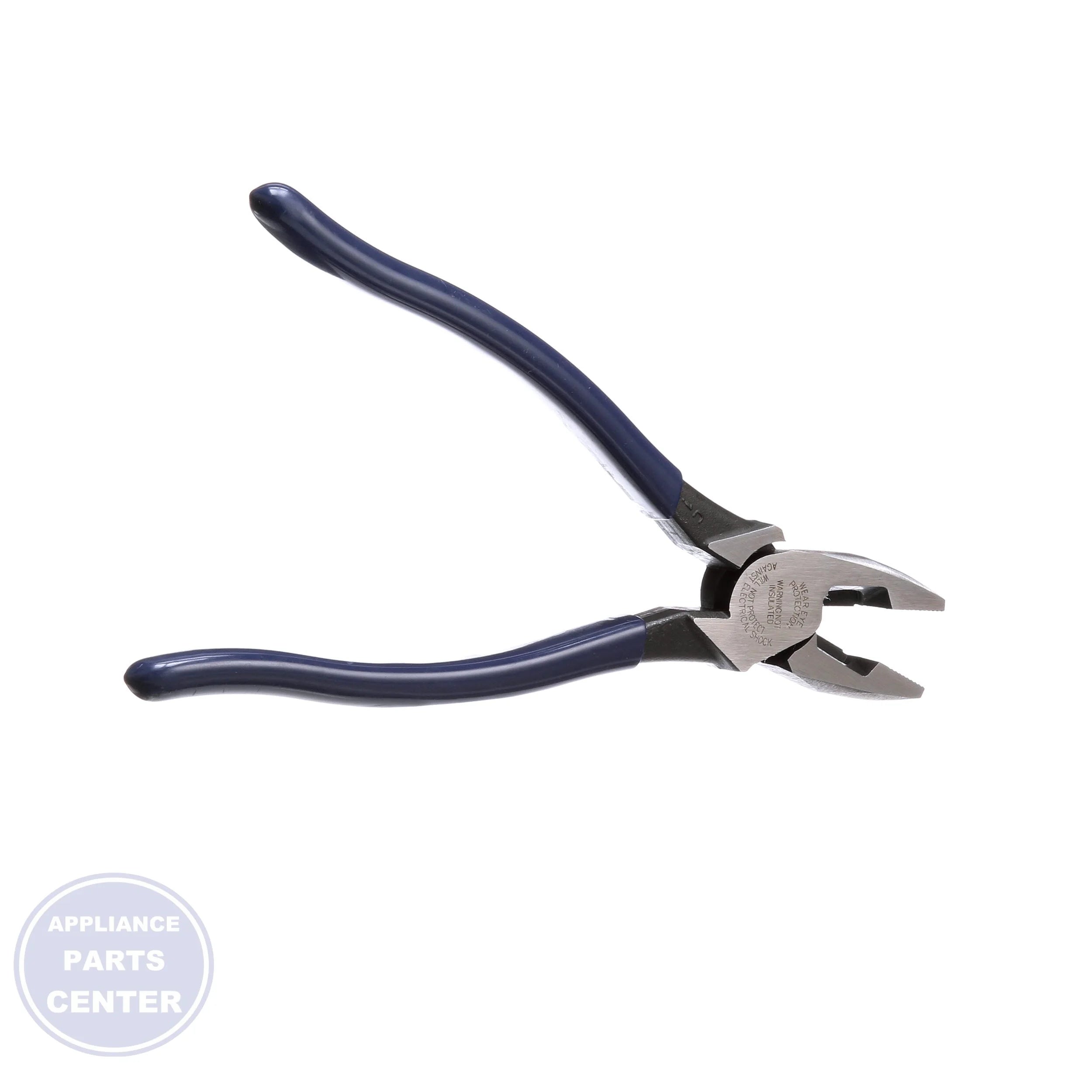 High-Leverage Side-Cutting Lineman's Pliers D213-9NE - Side view with 9-3/8" measurements