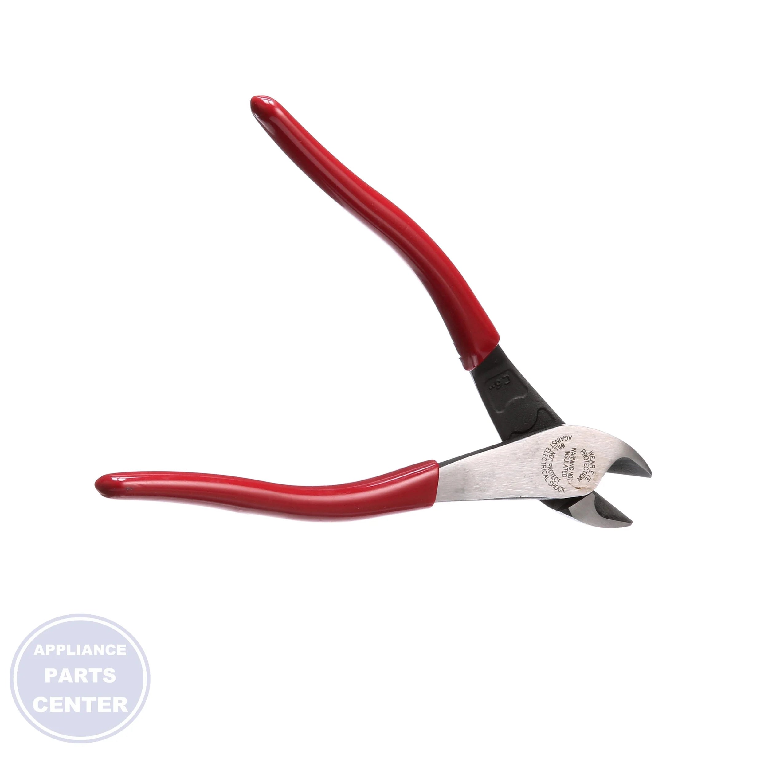 8" High-Leverage Angled Head Diagonal-Cutting Pliers D248-8 - Side view with 36% greater cutting power