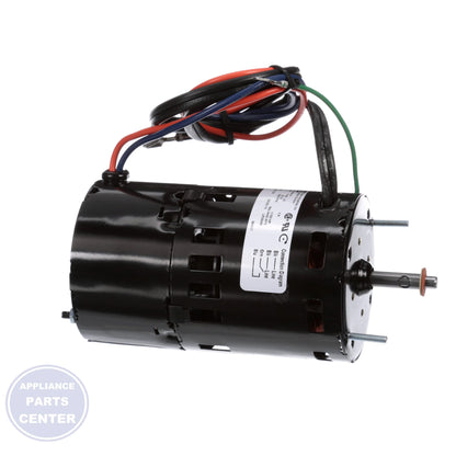 Replacement for Coleman Draft Booster Motor D408 - Detailed view of the 115V 1/150 HP motor