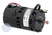 Coleman Draft Booster Motor D408 - Main view showing specialized mounting holes for Coleman units