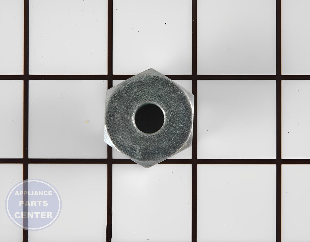 DRYER MOTOR PULLEY D500011 - Side view with precise measurements for installation