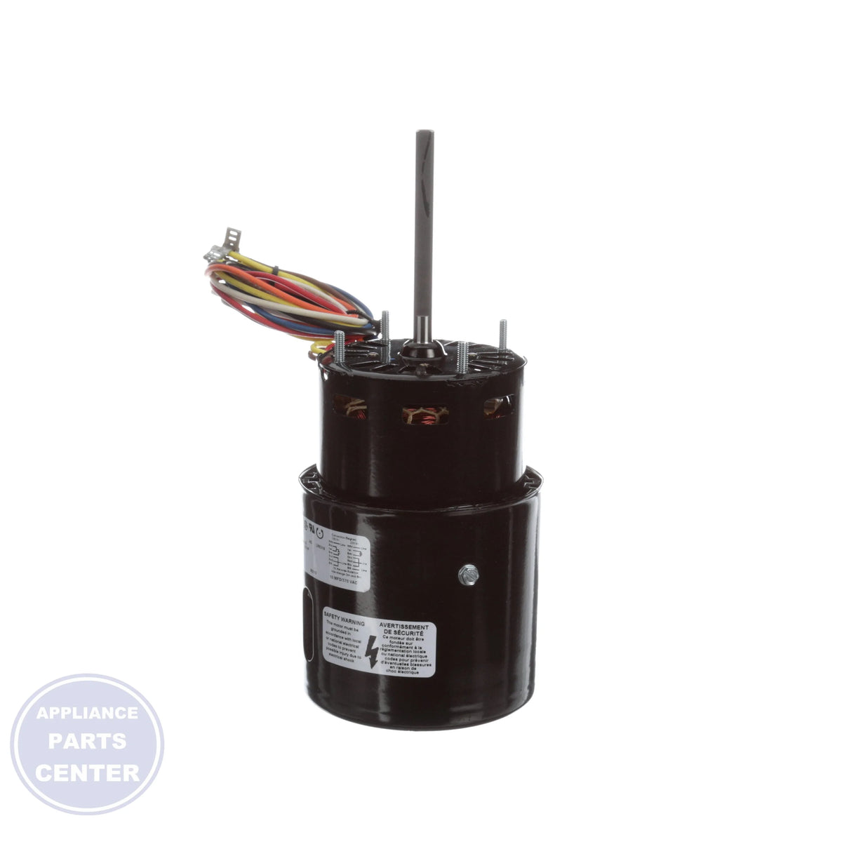 Self Cooled Motor D504 - Detailed view of 1500 RPM operation