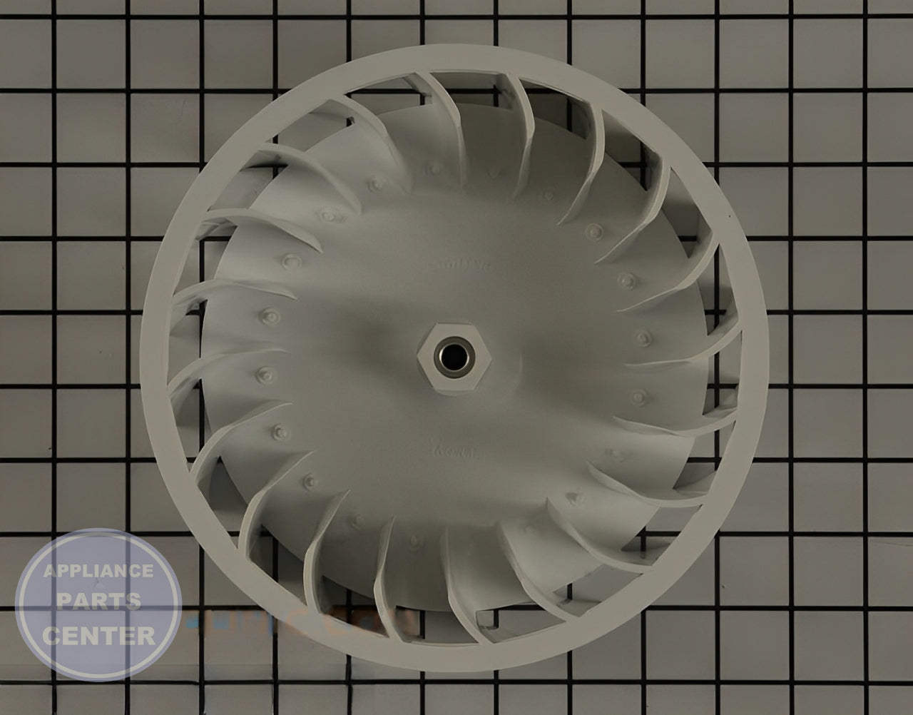 SPEED QUEEN BLOWER FAN ASSEMBLY D510139P - Main view showing Blower Wheel for SPQ Dryer