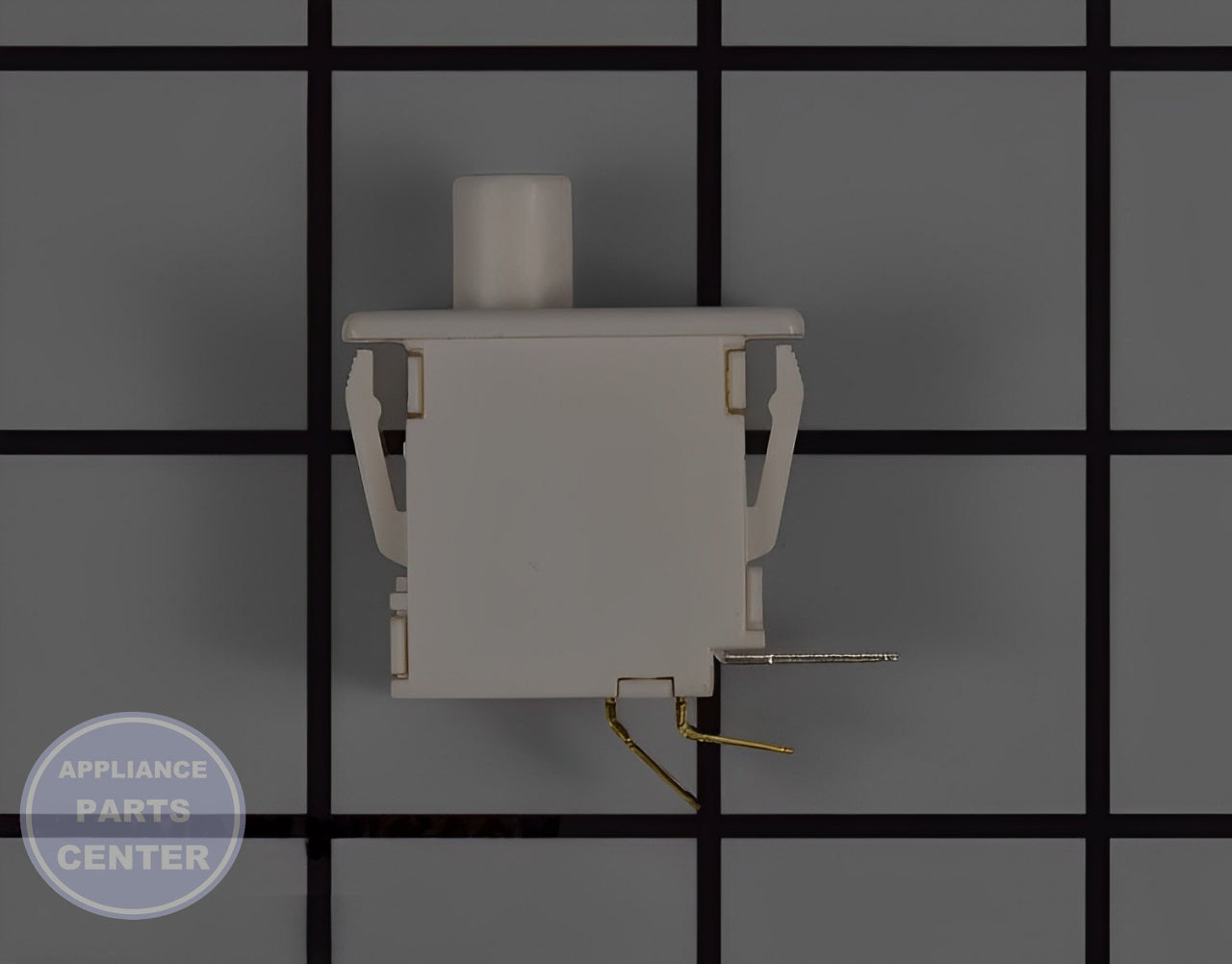 Speed Queen Washer Dryer Push Button Switch D512973 - Installation in SPQ Dryer showing key mounting points