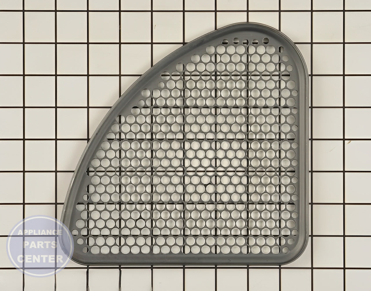 SPEED QUEEN OUTLET COVER (NITROCARBURIZED) D518524 - Main view showing enhanced ventilation for SPQ Dryer and Washer/Dryer Combo