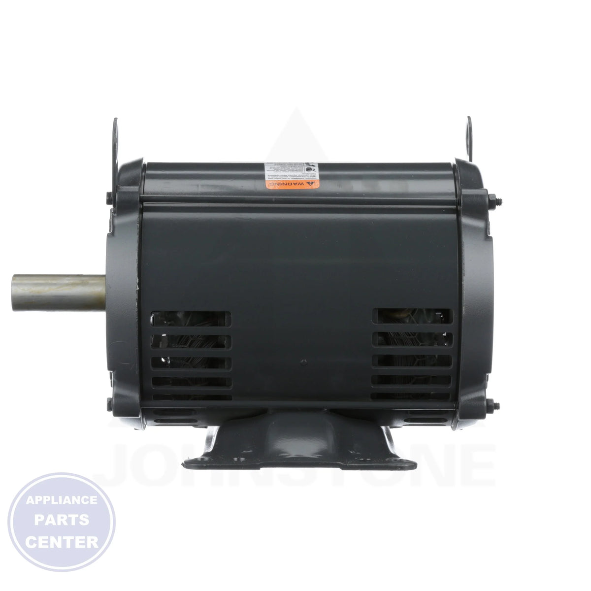 Three-Phase Open Dripproof Motor D5P2D - Detailed view of 1-1/8" shaft diameter