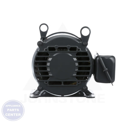 Three-Phase Open Dripproof Motor D5P2D - Side view with 184T frame and 5 HP specs