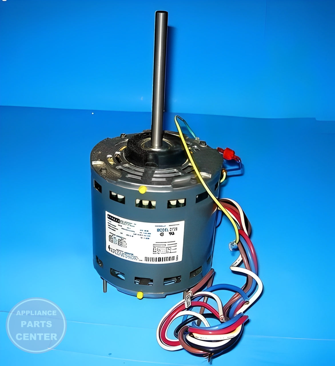 FASCO D728 Blower Motor - Side view with 5.6-inch size and 3/4 HP specs