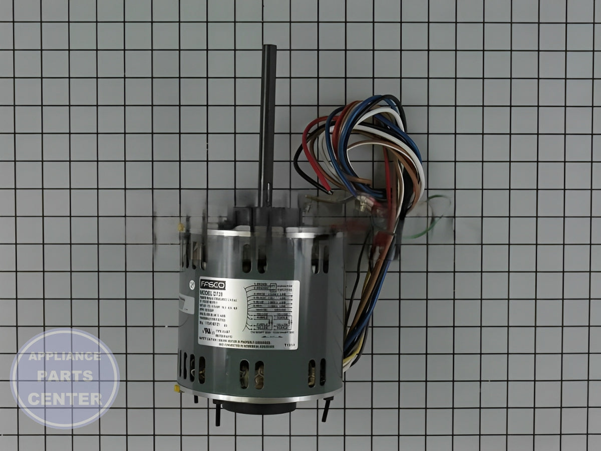 FASCO D728 Blower Motor - Main view showing efficient airflow for top furnace models
