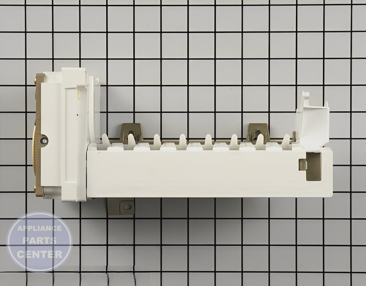 WHIRLPOOL REFRIGERATOR ICE MAKER ASSEMBLY D7824706Q - Main view showing consistent ice production for various WHIRLPOOL models