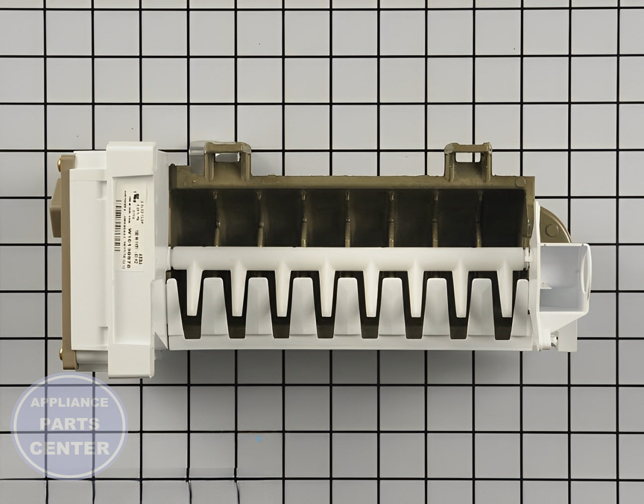 WHIRLPOOL REFRIGERATOR ICE MAKER ASSEMBLY D7824706Q - Installation in compatible models showing key mounting points