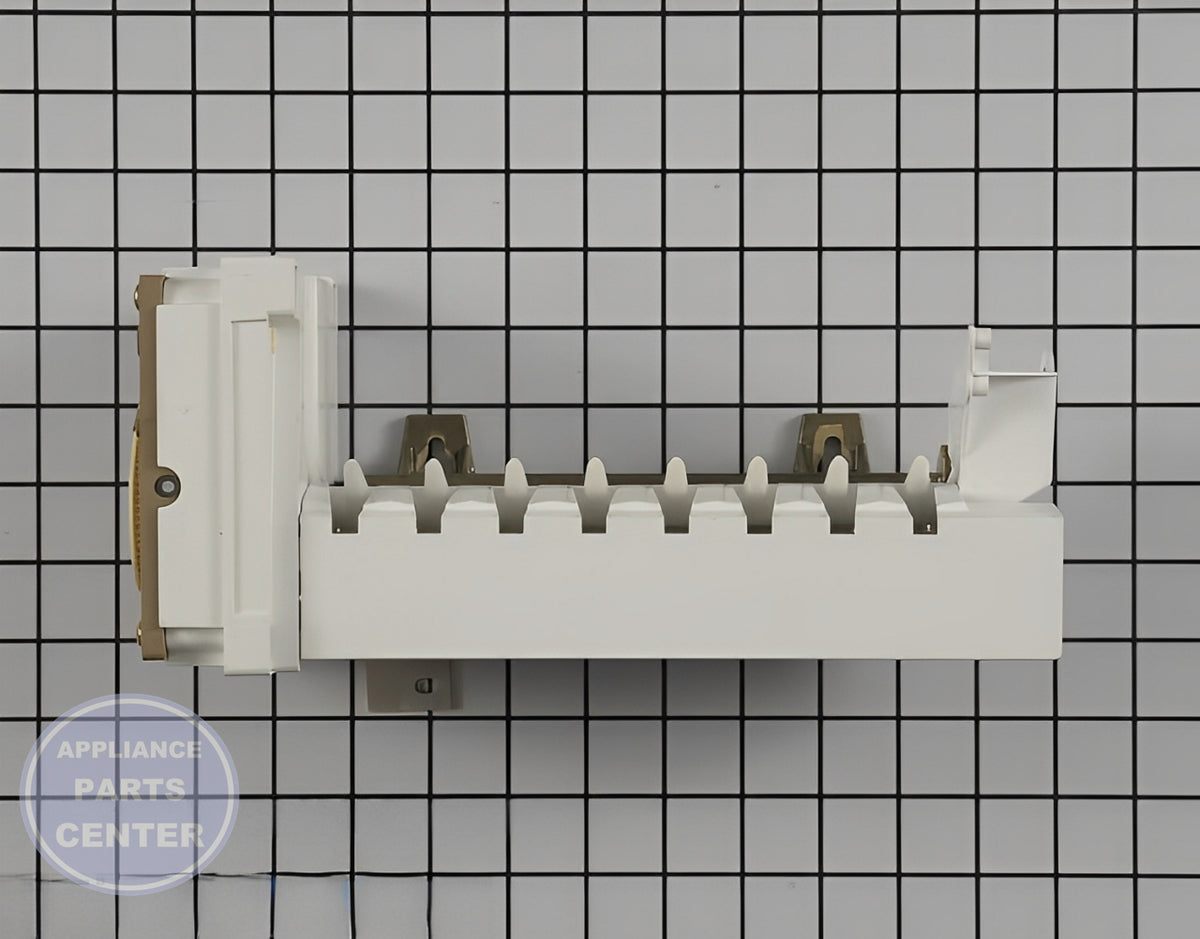 WHIRLPOOL REFRIGERATOR ICE MAKER ASSEMBLY D7824706Q - Installation in compatible models showing key mounting points