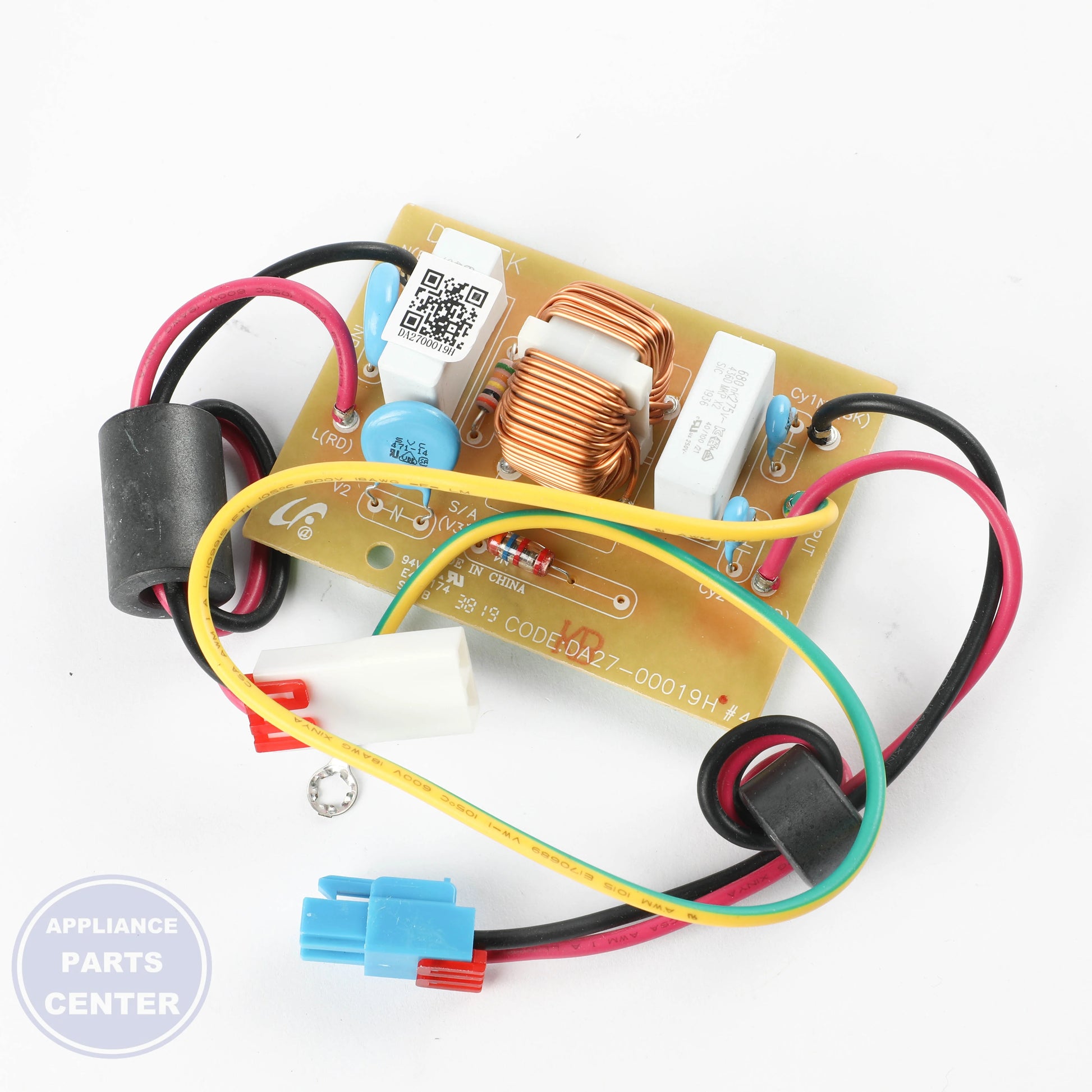 COIL FILTER DA27-00019H - Detailed view of 0.68UF capacitance