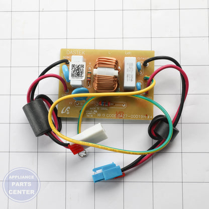 COIL FILTER DA27-00019H - Side view with 82*60 dimensions