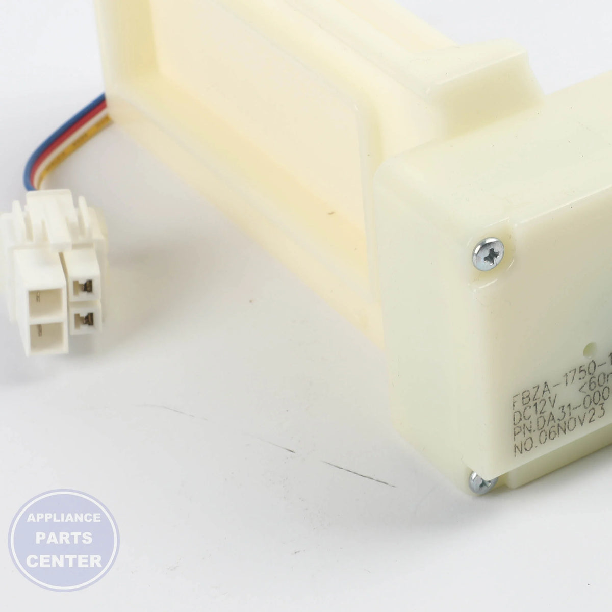 SAM MOTOR GEARED DC DAMPER;NSBA001TF1,DC 12V DA31-00043F - Installation in SAM model showing key mounting points