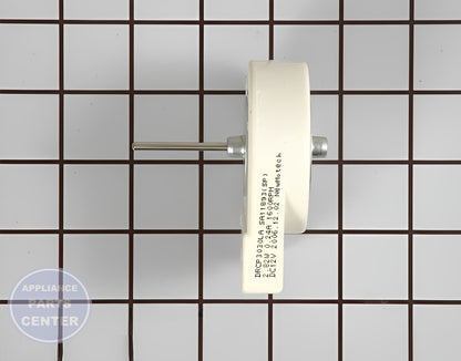 SAMSUNG REFRIGERATOR CONDENSER FAN MOTOR ASSEMBLY DA31-00146B - Main view showing powerful motor for SAMSUNG models