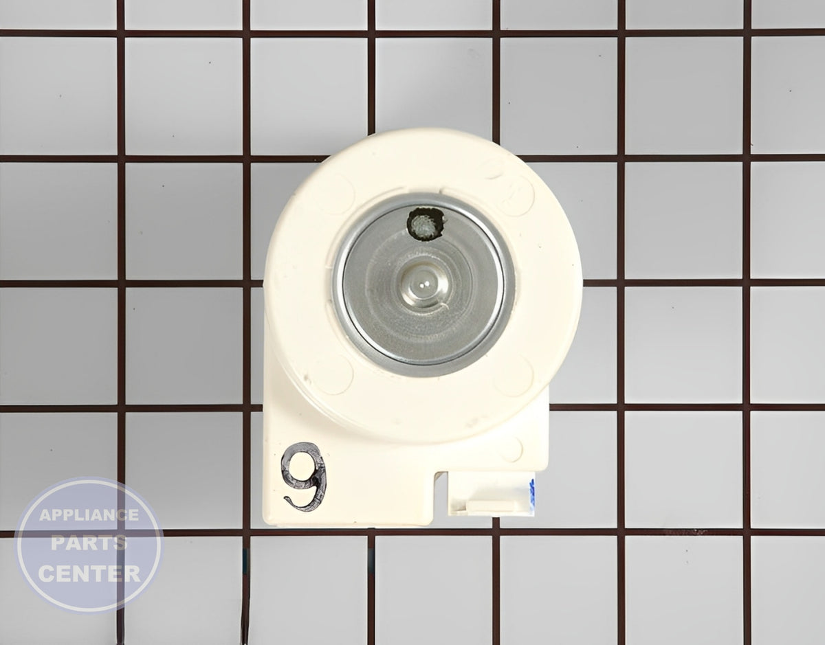 REFRIGERATOR CONDENSER FAN MOTOR ASSEMBLY DA31-00146B - Side view with efficient cooling specs