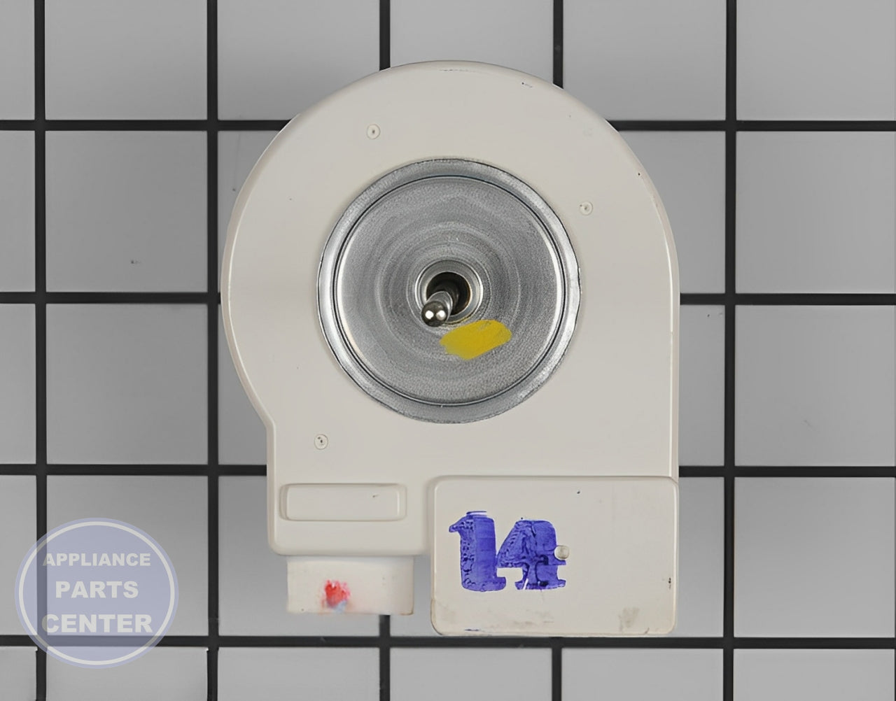 SAMSUNG REFRIGERATOR EVAPORATOR FAN MOTOR DA31-00146J - Main view showing efficient cooling for RS25H5000SR model