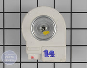SAMSUNG REFRIGERATOR EVAPORATOR FAN MOTOR DA31-00146J - Main view showing efficient cooling for RS25H5000SR model