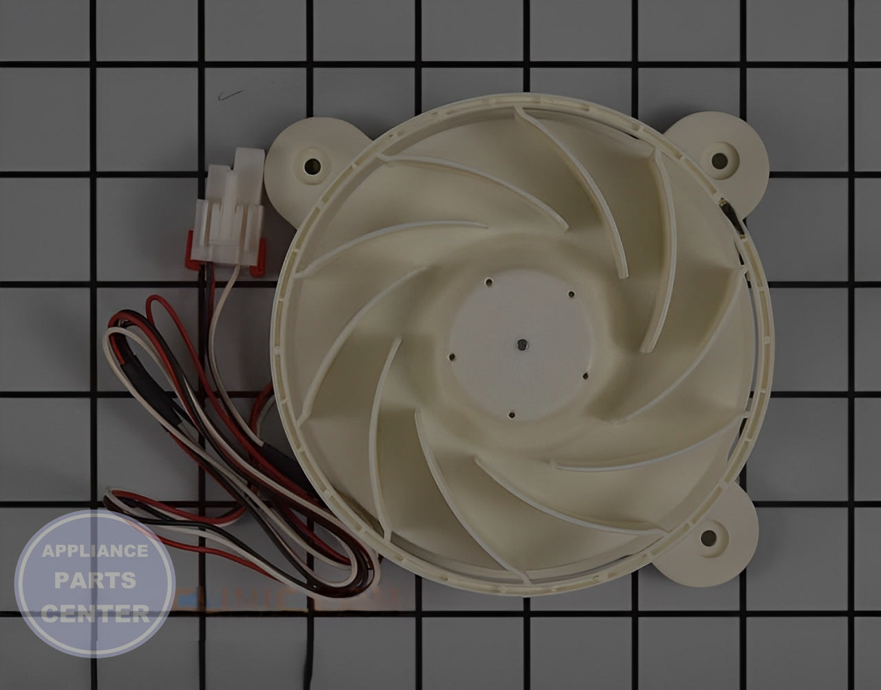 Refrigerator Motor BLDC Fan DA31-00334C - Side view with high-performance specs